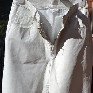 Newport News Easy Style Leather Pants